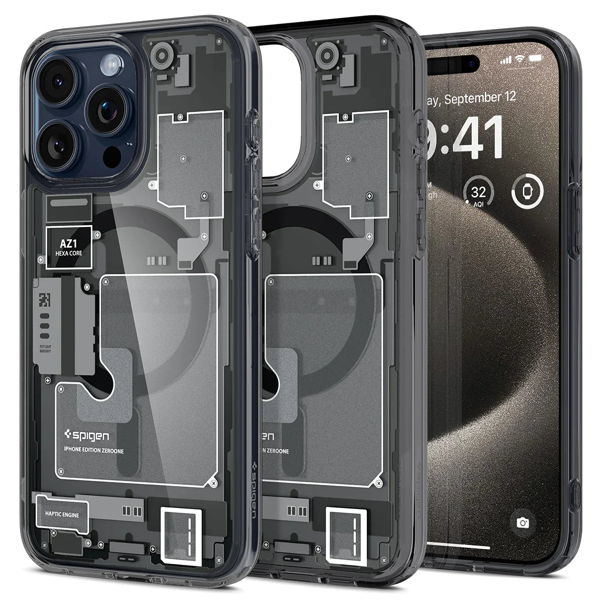 Estuche Spigen Ultra Hybrid Zero One Magsafe Apple iPhone 15 Pro Max