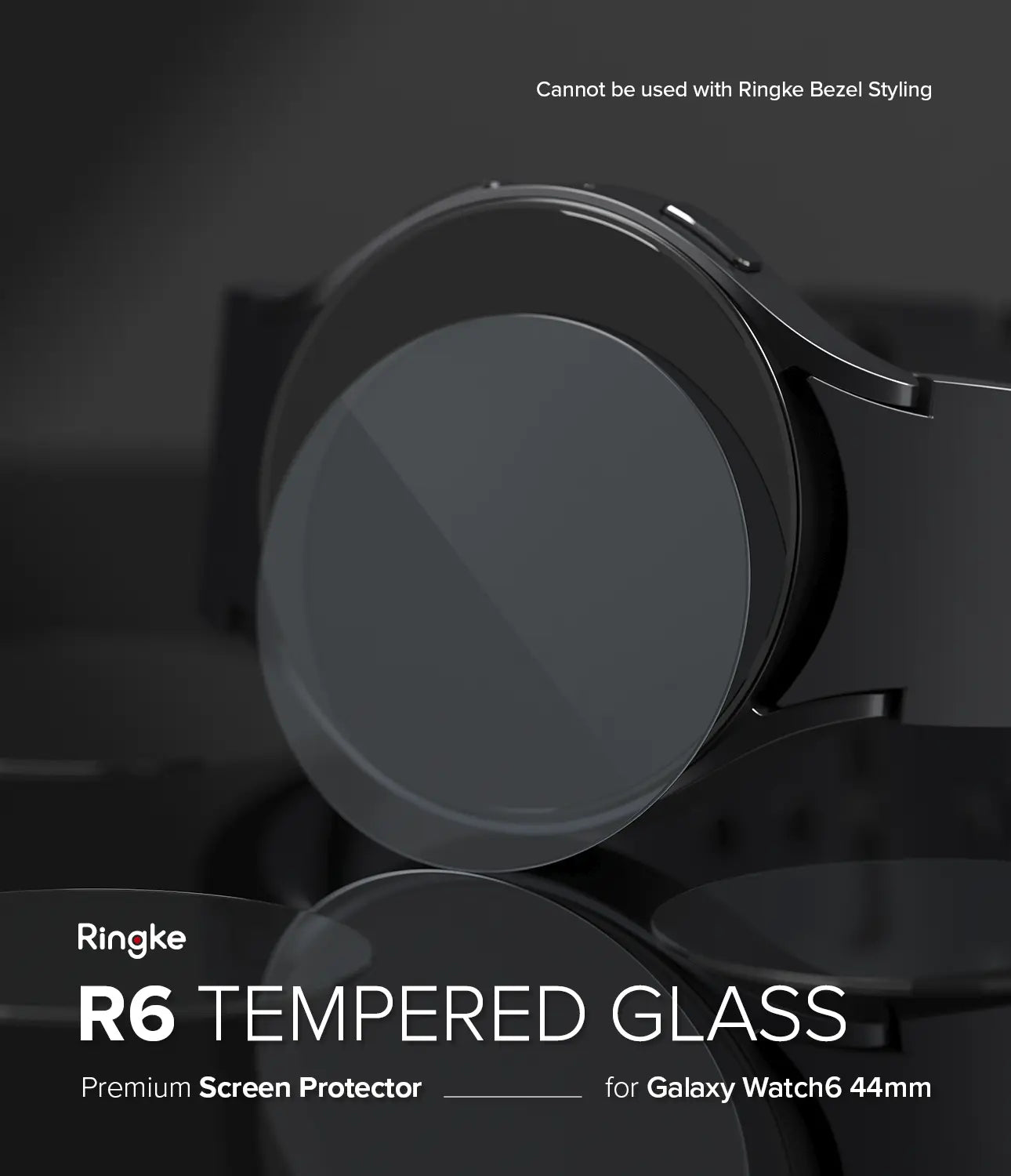 Vidrio Templado Ringke Samsung Galaxy Watch 6 44mm [4 pack]