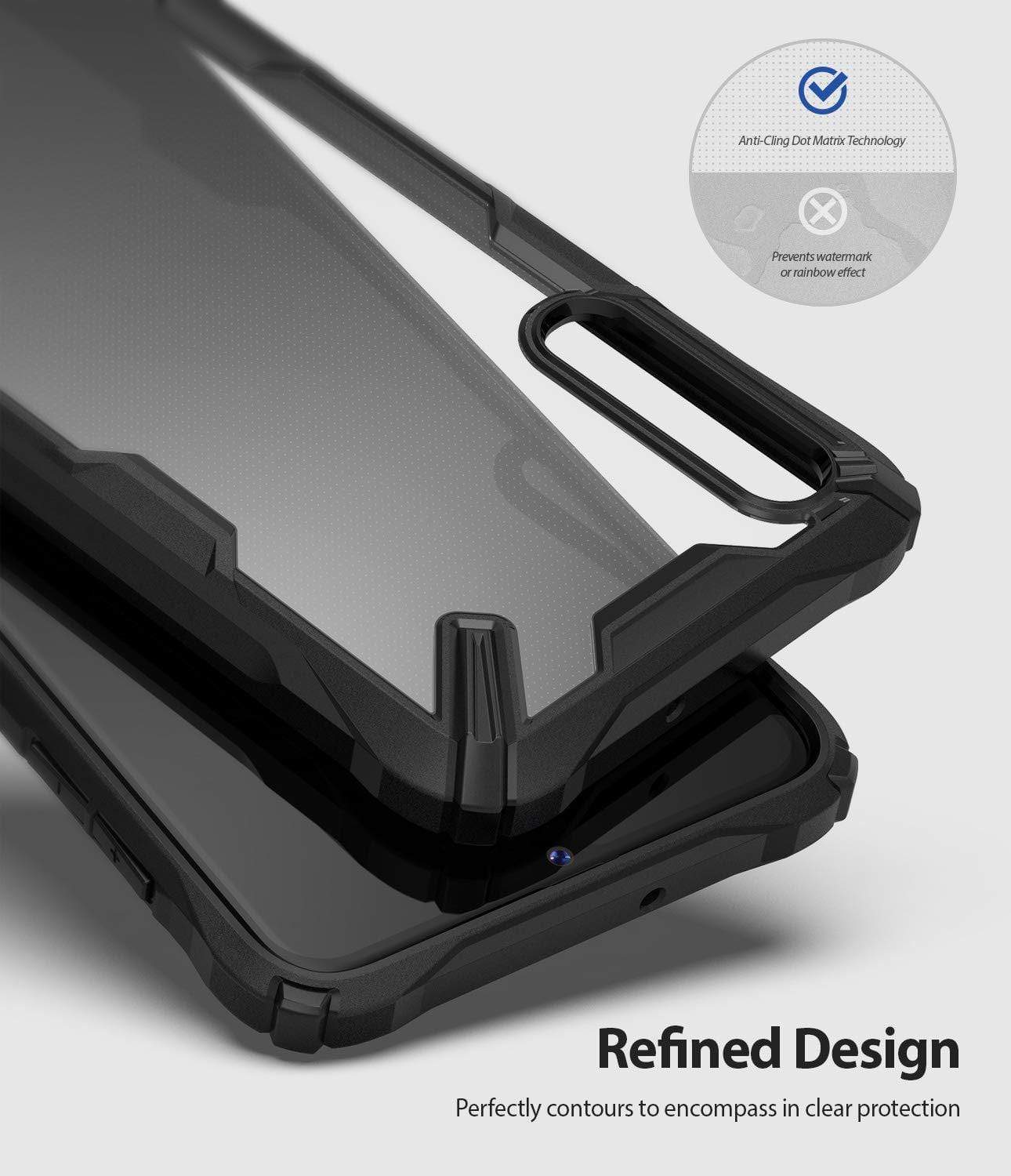 Combo Estuche Vidrio Flexible Ringke Fuxion X Samsung Galaxy A50 / A30s / A50s estuches Ringke 